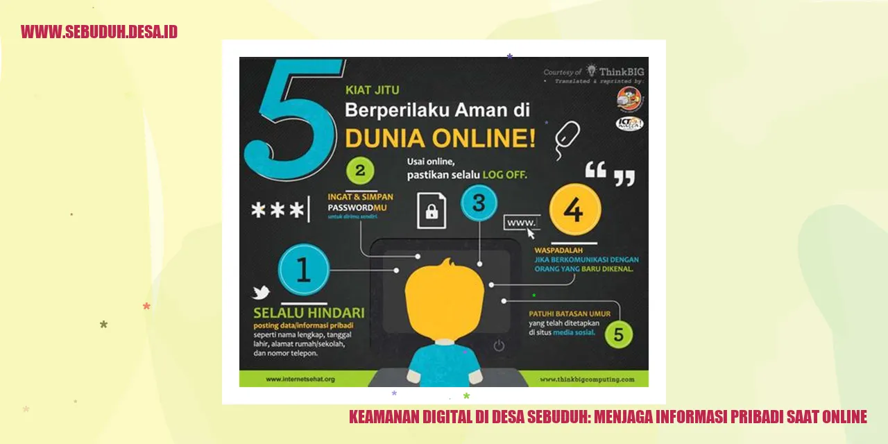 Keamanan Digital di Desa Sebuduh: Menjaga Informasi Pribadi saat Online