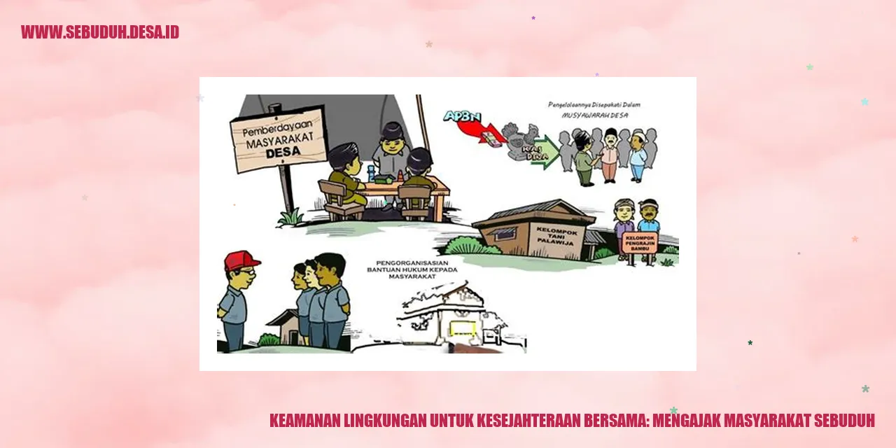 Keamanan Lingkungan untuk Kesejahteraan Bersama: Mengajak Masyarakat Sebuduh