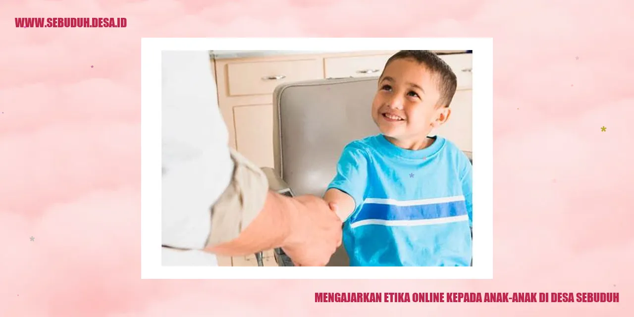 Mengajarkan Etika Online kepada Anak-anak di Desa Sebuduh