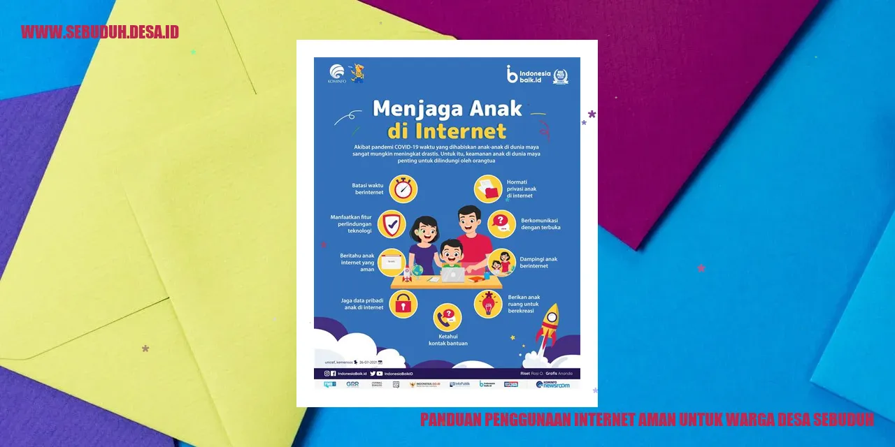 Panduan Penggunaan Internet Aman untuk Warga Desa Sebuduh