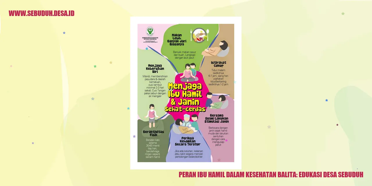 Peran Ibu Hamil dalam Kesehatan Balita: Edukasi Desa Sebuduh