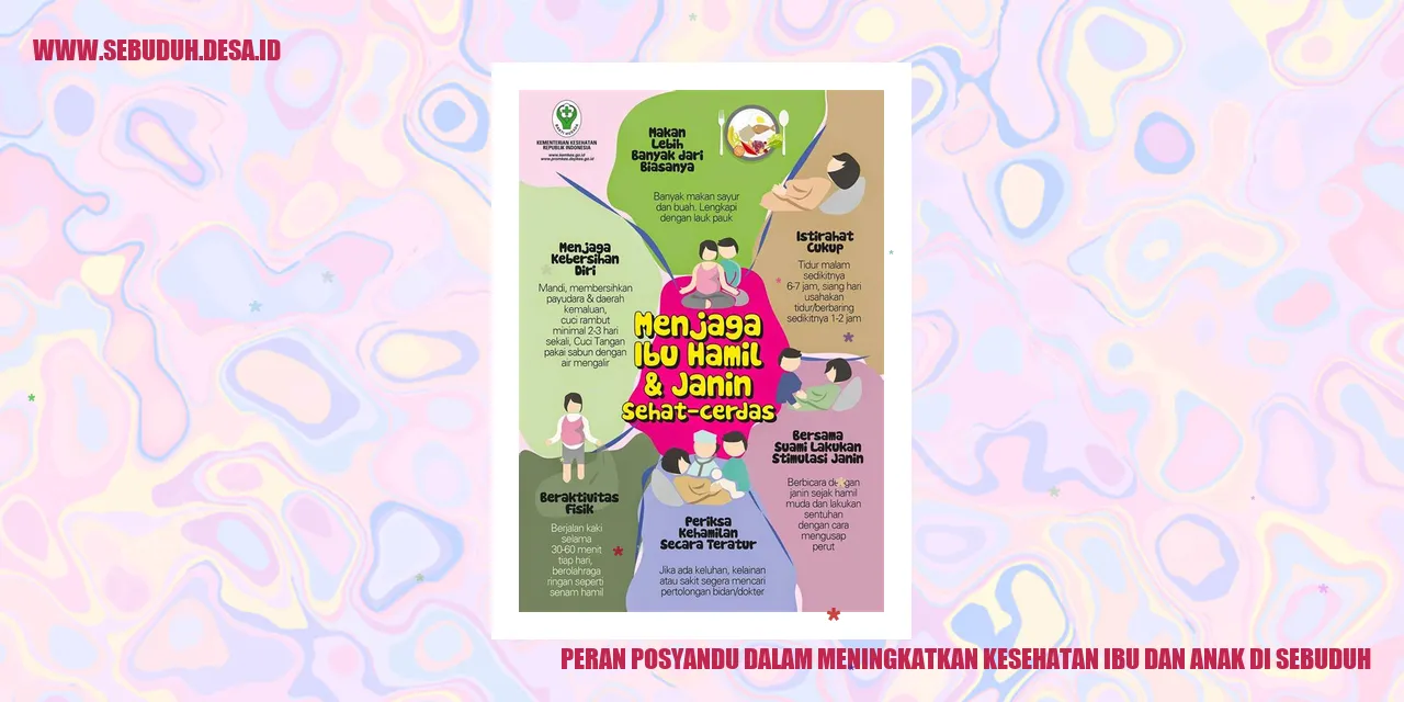 Peran Posyandu dalam Meningkatkan Kesehatan Ibu dan Anak di Sebuduh