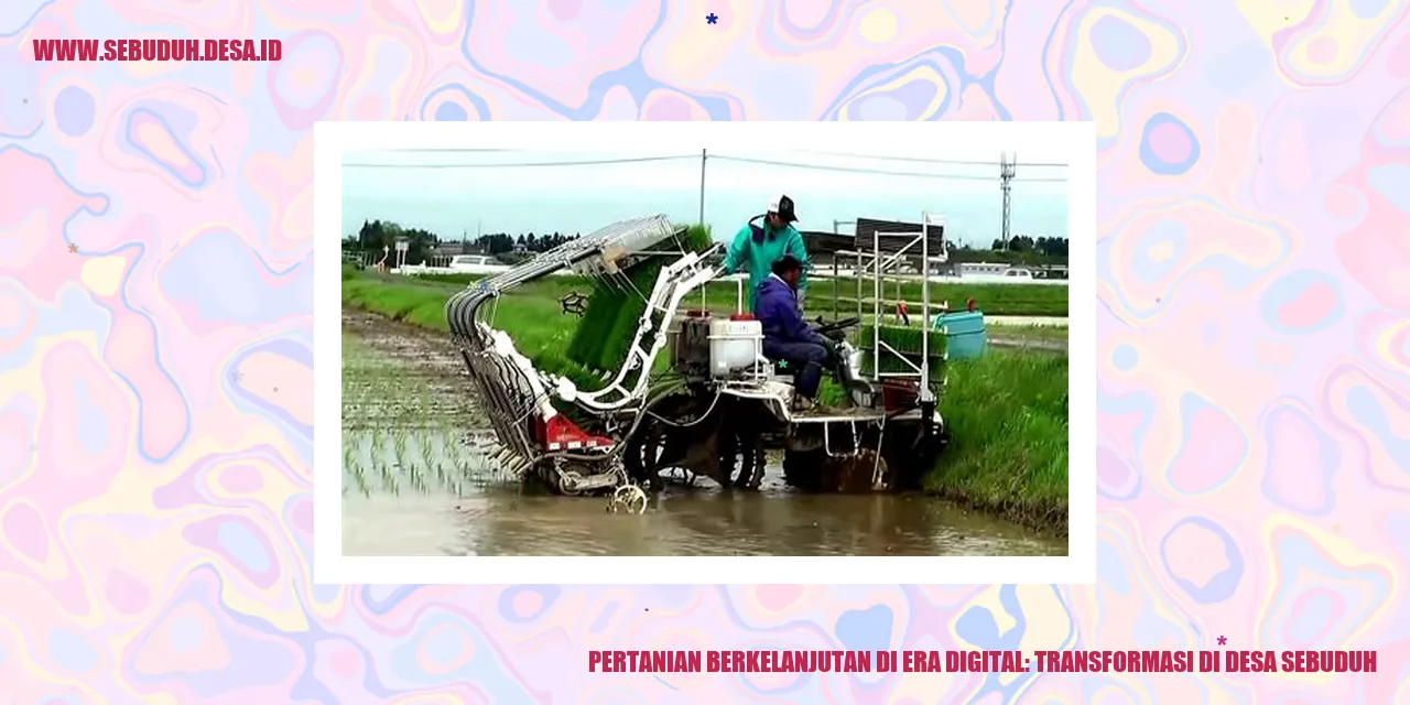 Pertanian Berkelanjutan di Era Digital: Transformasi di Desa Sebuduh