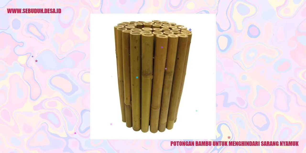 Potongan Bambu 